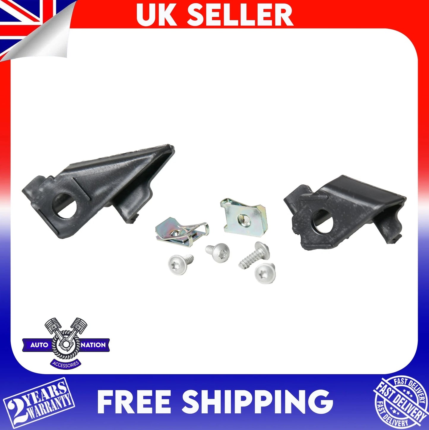 Motoviano VW Polo Headlamp Headlight Bracket Tab Repair Kit Left Side (2010-2017)