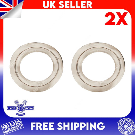 Motoviano Chrome Fog Lamp Rim Cover Grill Set (Left & Right) for Mercedes Vito W447 (2014-Onwards)