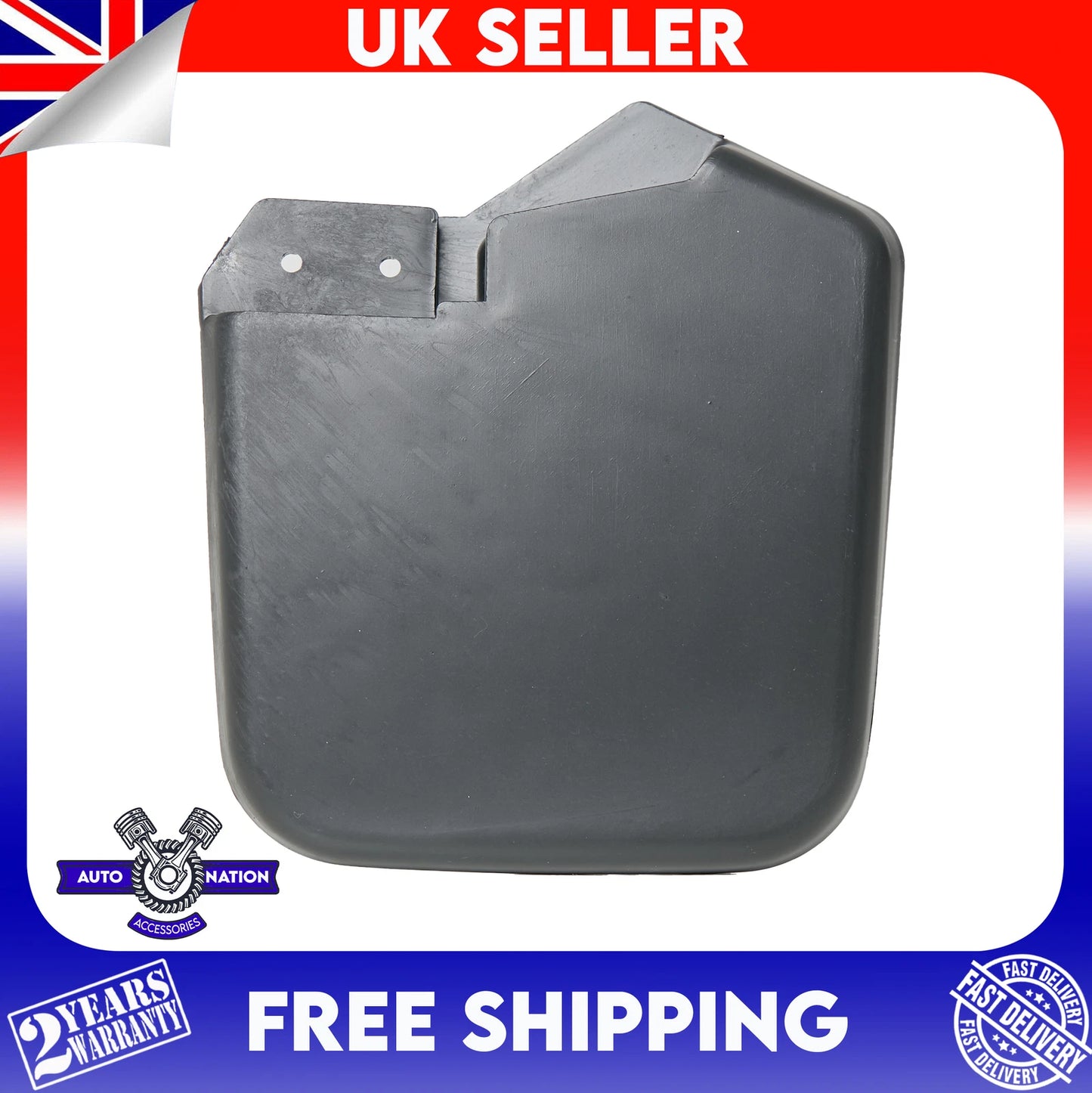 Motoviano Ford Transit Custom Front Mudflaps Guard Pair Left and Right (2012-Onwards)