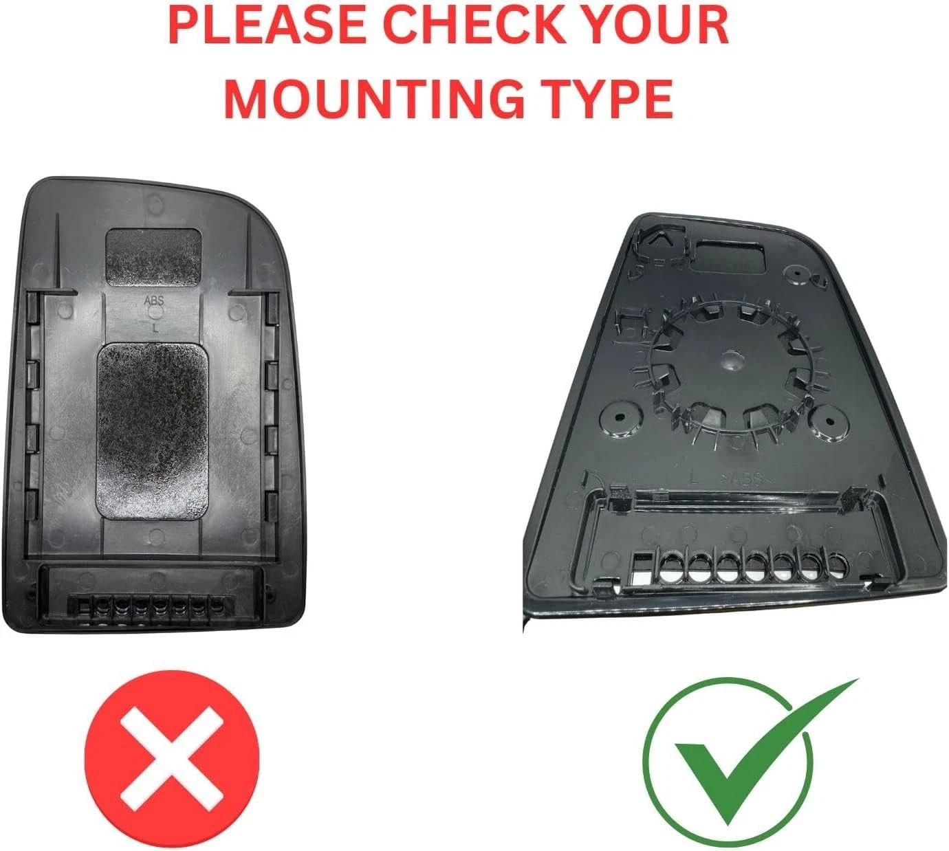 Mercedes Sprinter W906 (2006-2018) Left Passenger Main Upper Wing Mirror Glass (Unheated)