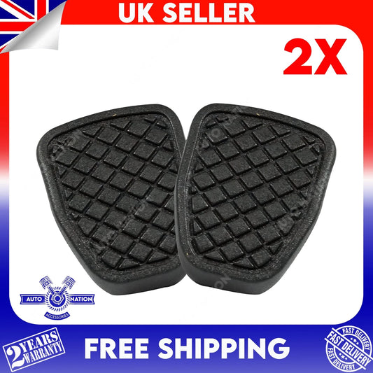 Motoviano 2x Brake & Clutch Pedal Pad Rubber for Subaru Impreza, Forester, Outback