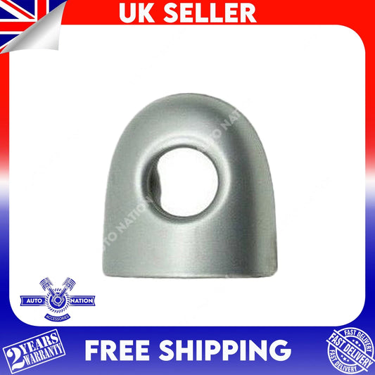 Motoviano Front Door Handle Key Hole Cover Cap for Renault Clio MK3 (2004-2013) Grey