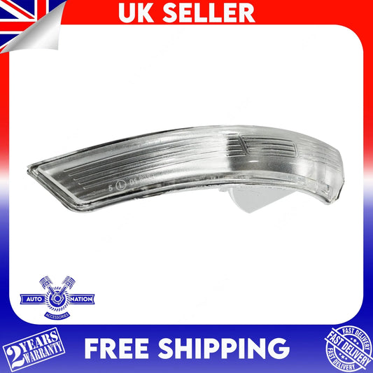 Motoviano Right Wing Mirror Indicator Clear Lens for Ford Focus & Mondeo