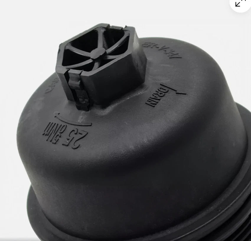 Motoviano Oil Filter Housing Cap with Seal for Ford, Peugeot, Citroen, Fiat, Vauxhall & Mini