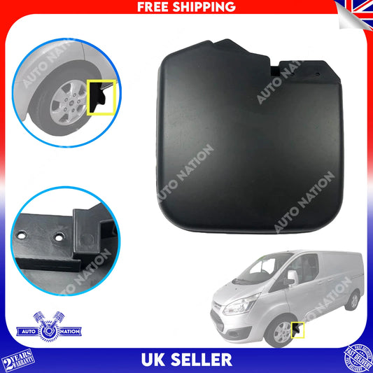 Motoviano Ford Transit Custom Front Left Mudflap Guard Nearside (2012-Onwards)