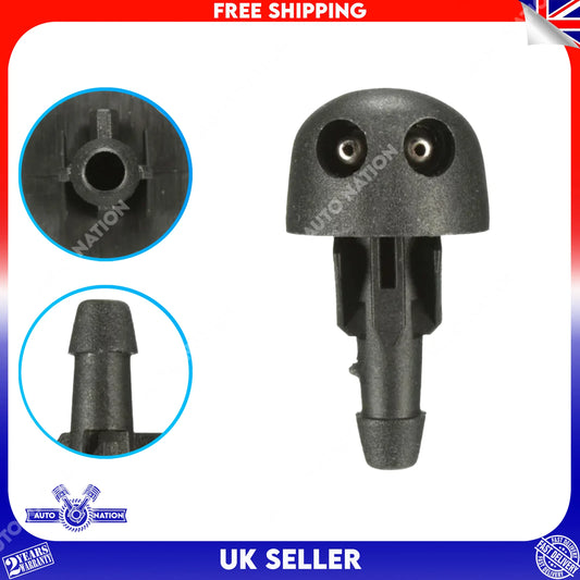 Motoviano Renault Clio MK2 Front Windscreen Washer Nozzle Water Spray Jet (1998-2012)