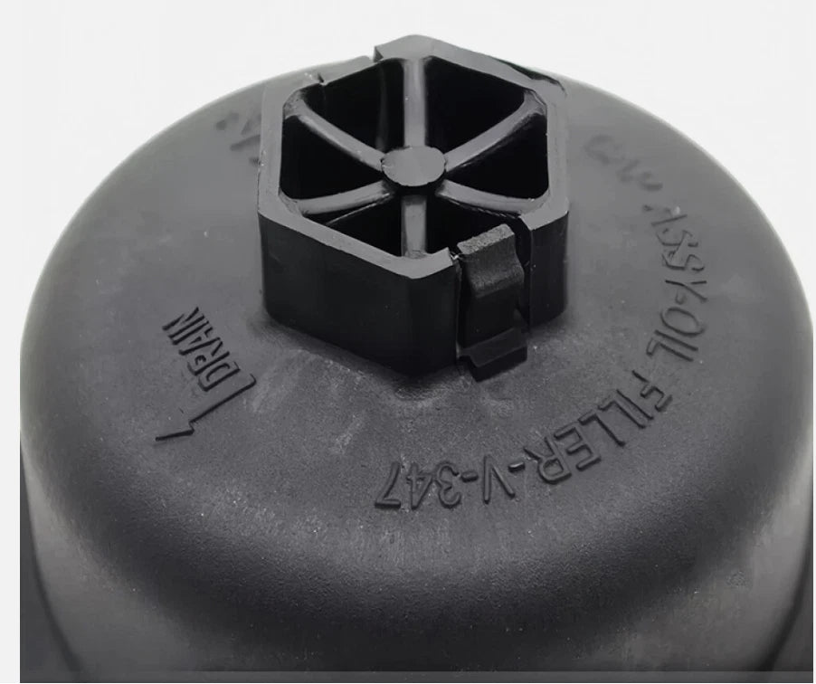 Motoviano Oil Filter Housing Cap with Seal for Ford, Peugeot, Citroen, Fiat, Vauxhall & Mini