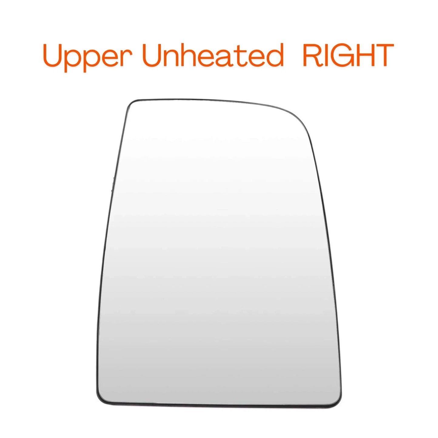 Ford Transit MK8 (2014-2024) Right Driver Main Upper Wing Mirror Glass (Unheated)